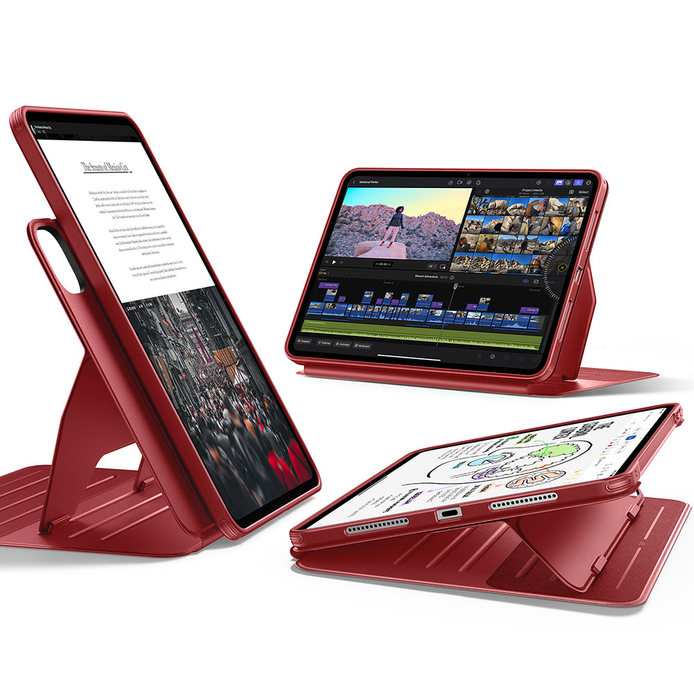 マグネット式軽量iPad Pro 11ケース & カバー（M4）スタンド付き | ESR