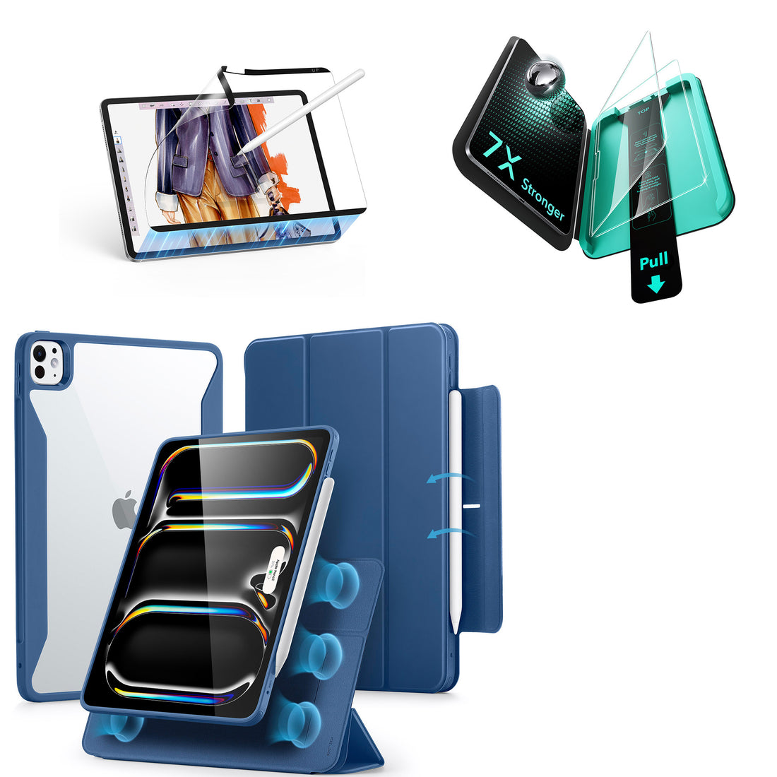 iPad Pro 13ʺ (2025) Rebound Transformation Bundle - Navy Blue  Product type
