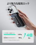 Geo Magnetic Wallet Stand (Grip) - Midnight Black  Product type