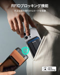 Geo Magnetic Wallet Stand (Grip) - Midnight Black  Product type