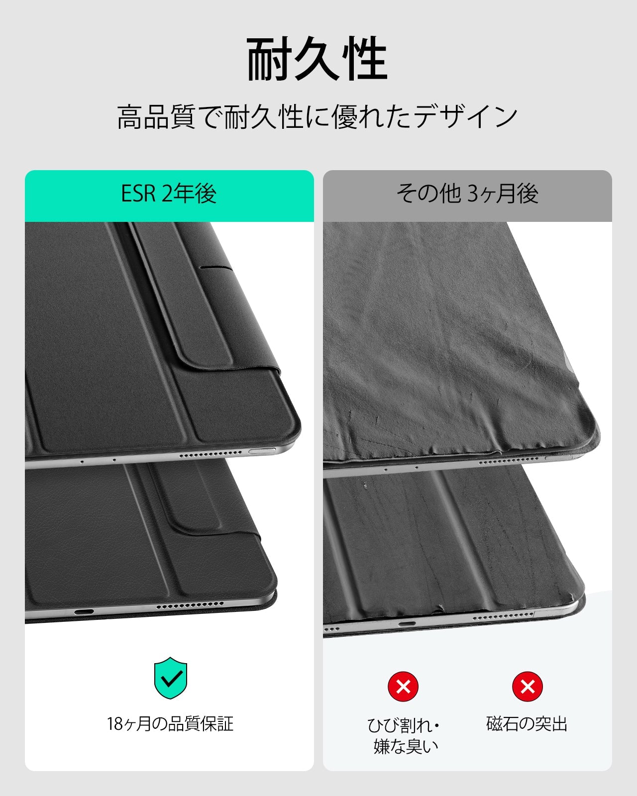 iPad Pro 11" (2024) Rebound Magnetic Case - Black Product type