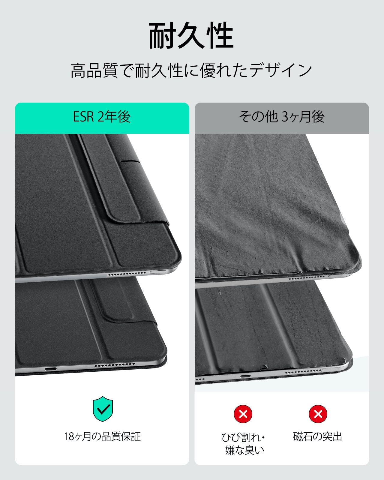 iPad Air 13ʺ (2024) Rebound Magnetic Case - Black Product type