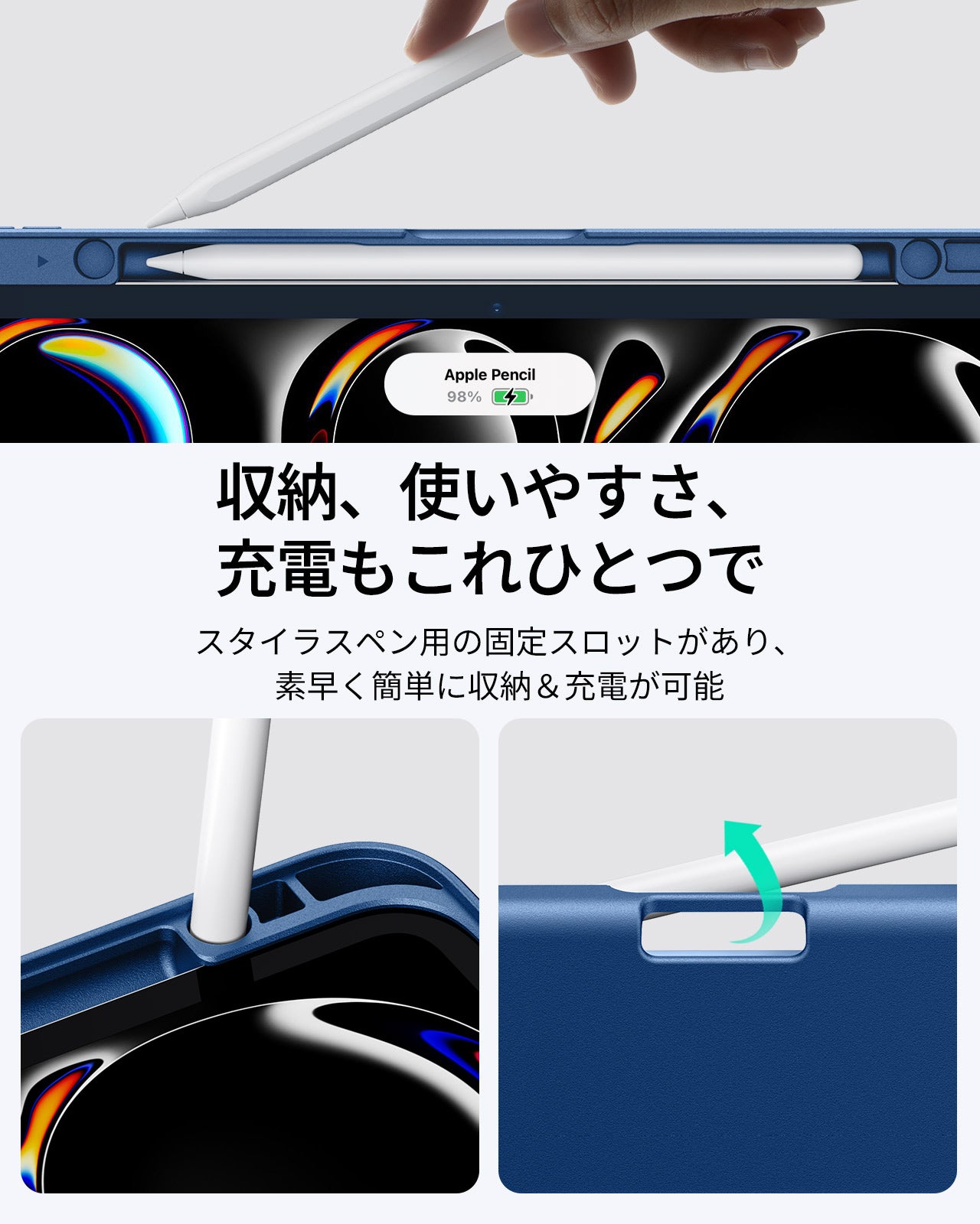 iPad Pro 13ʺ (2025) Flip Transformation Bundle - Navy Blue  Product type