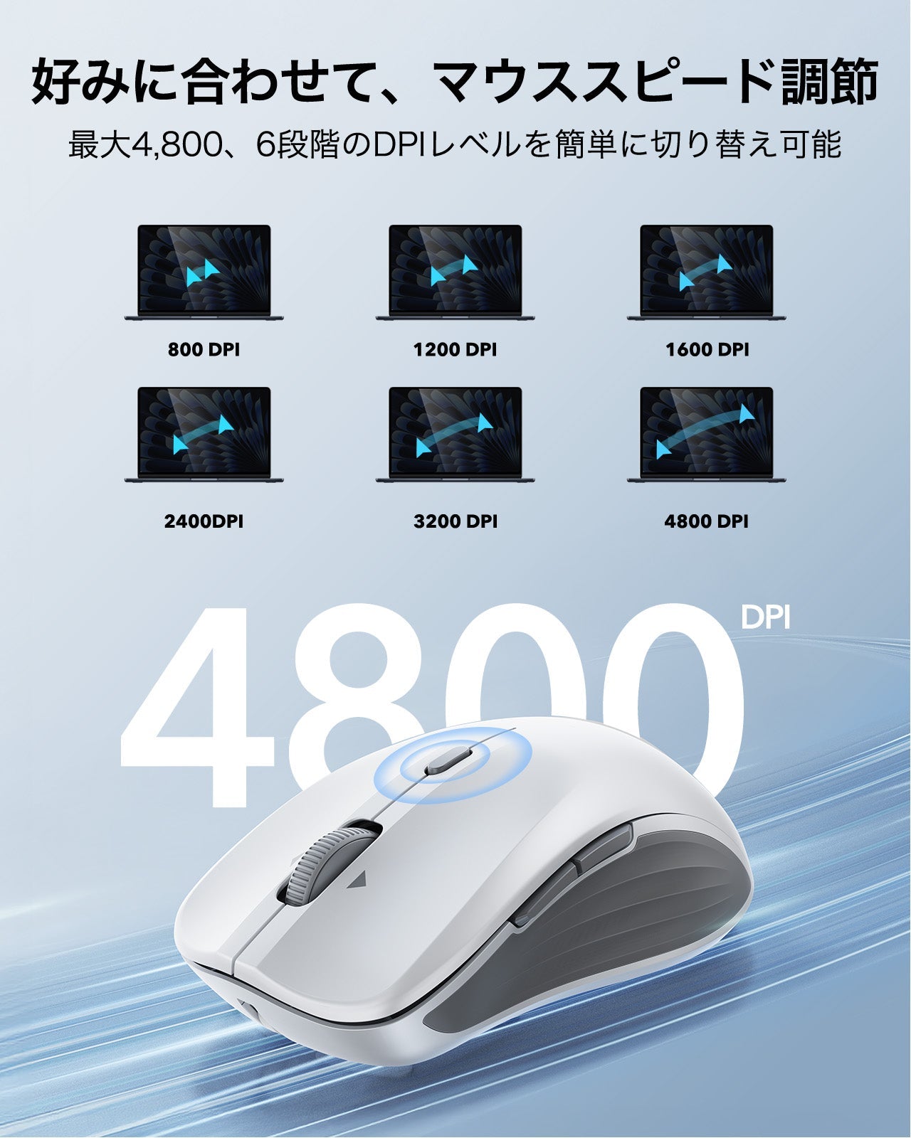ESR MagMouse™ Wireless Mouse - White  Product type