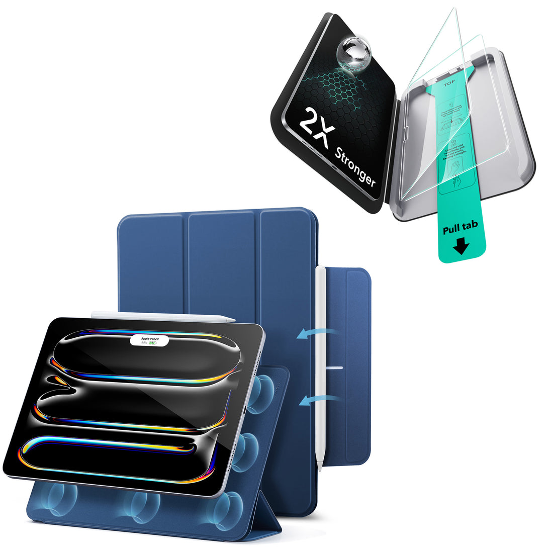 iPad Pro 11ʺ (2025) Rebound Protection Bundle - Navy Blue  Product type
