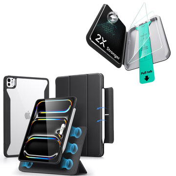 iPad Pro 13ʺ (2025) Rebound Case and Screen Protector Bundle - Black  Product type