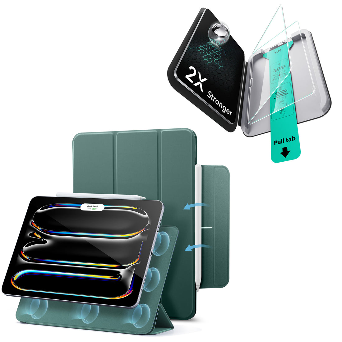 iPad Pro 11ʺ (2025) Rebound Protection Bundle - Forest Green  Product type