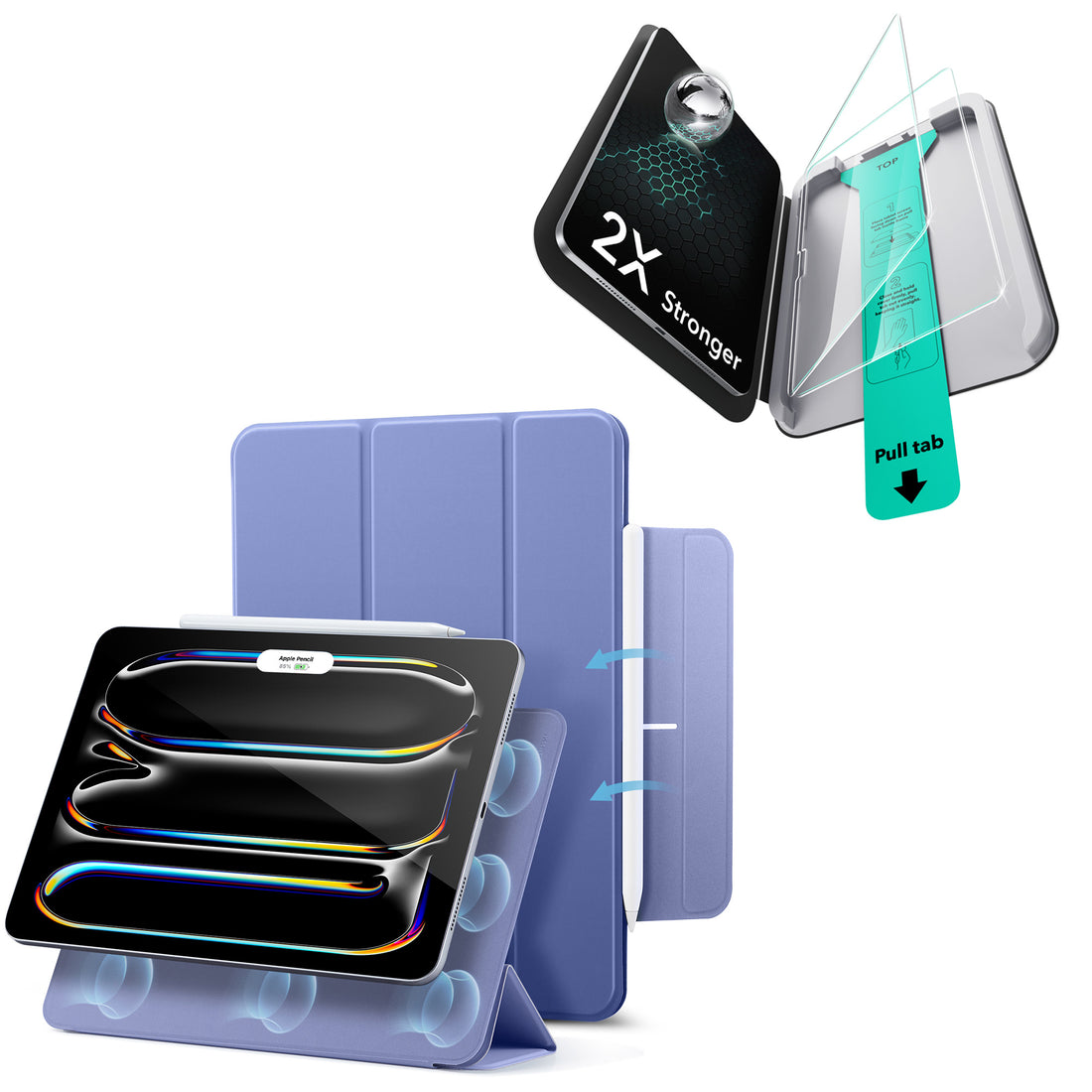 iPad Pro 11ʺ (2025) Rebound Protection Bundle - Lavender  Product type