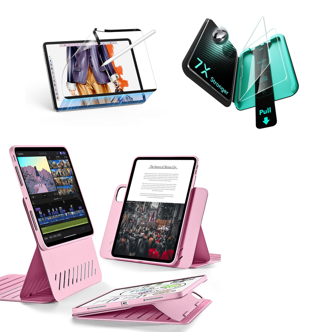 iPad Pro 11" (2025) Shift Transformation Bundle - Pink  Product type