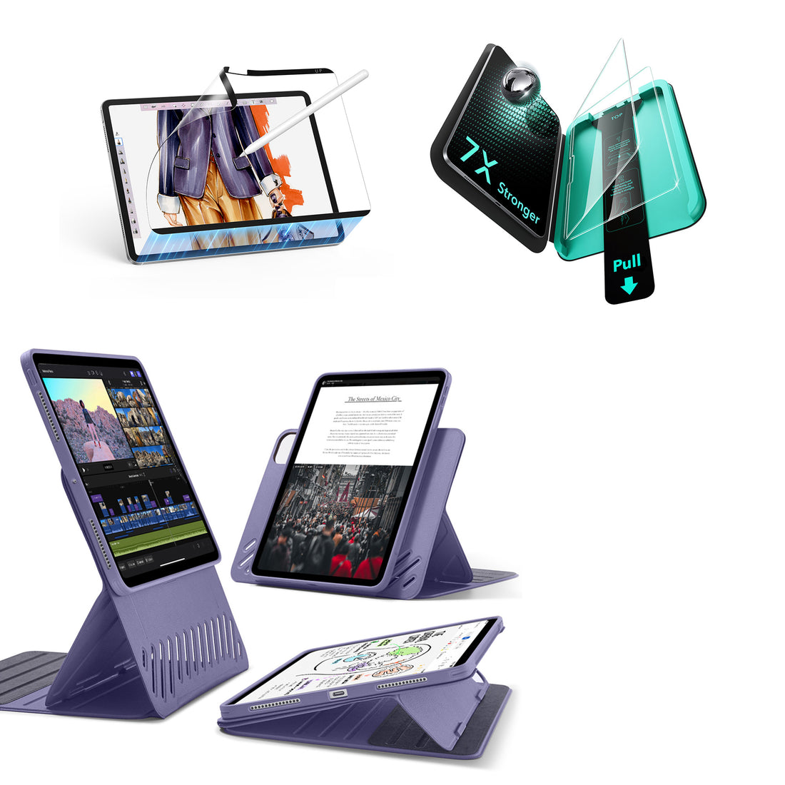 iPad Pro 13" (2025) Shift Transformation Bundle - Purple  Product type