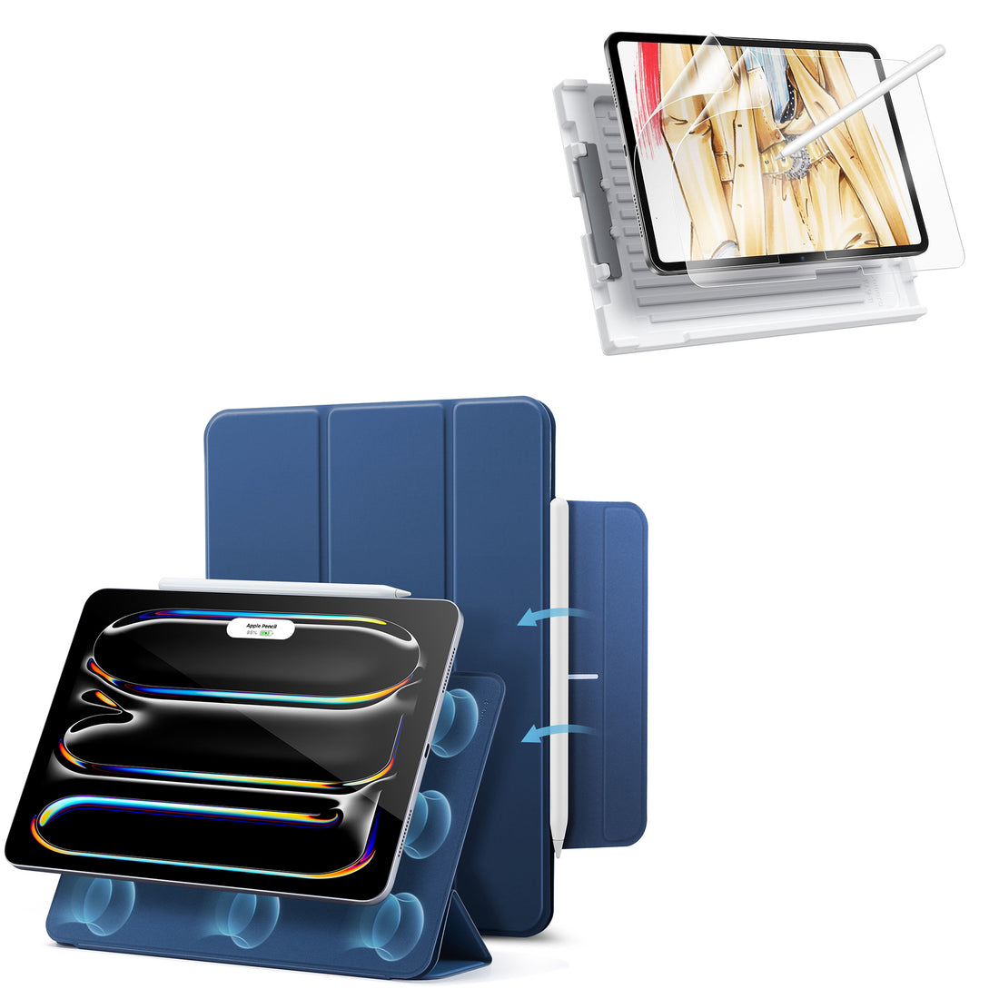 iPad Pro 13ʺ (2025) Rebound Paper-Feel Bundle - Navy Blue  Product type
