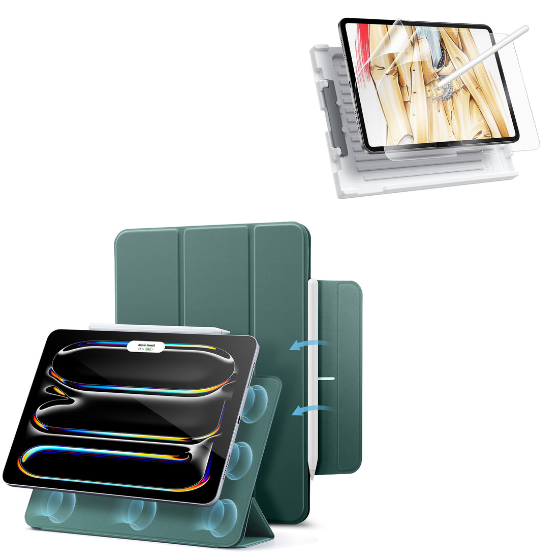 iPad Pro 13ʺ (2025) Rebound Paper-Feel Bundle - Forest Green  Product type