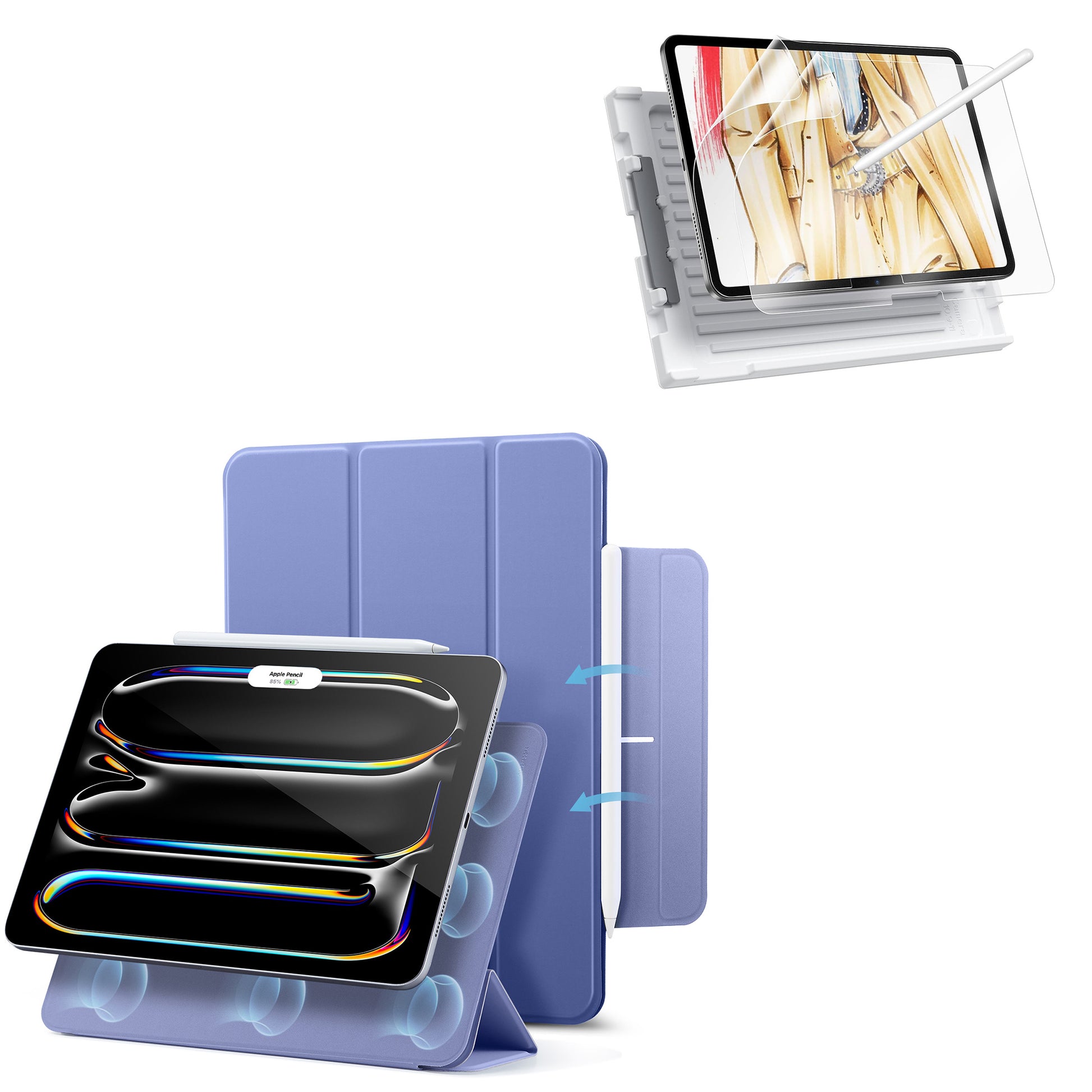 iPad Pro 13ʺ (2025) Rebound Paper-Feel Bundle - Lavender  Product type