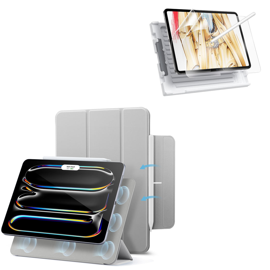 iPad Pro 13ʺ (2025) Rebound Paper-Feel Bundle - Grey  Product type