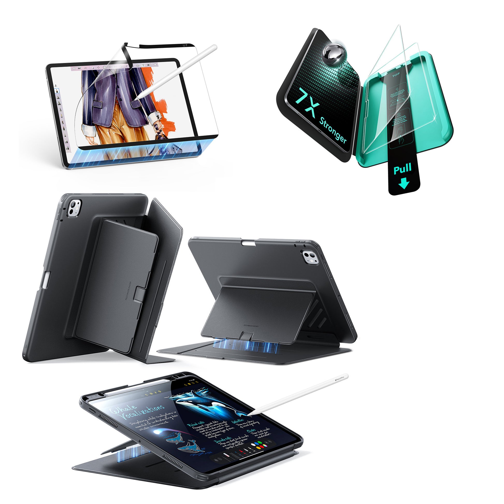 iPad Pro 11ʺ (2025) Flip Transformation Bundle - Black  Product type