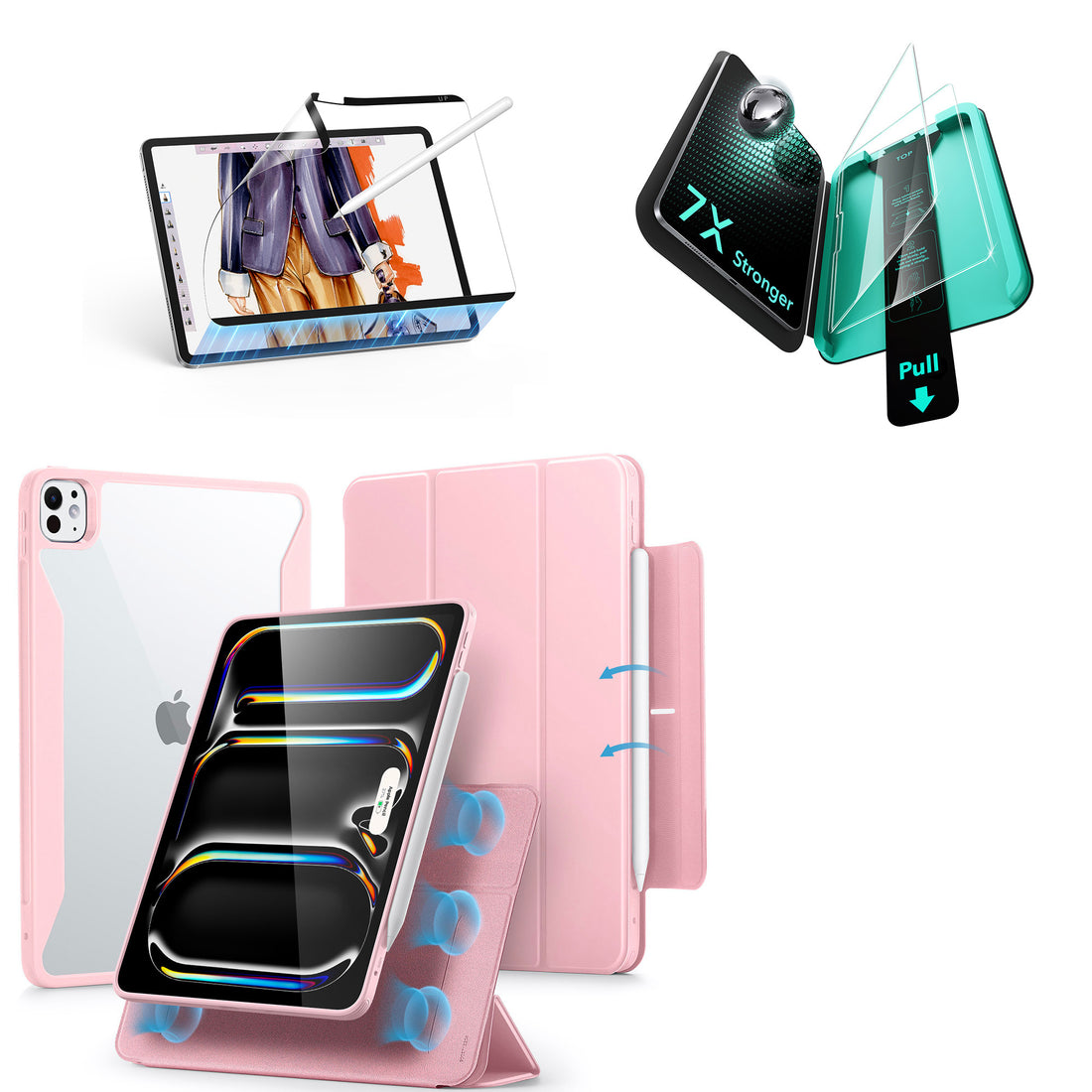 iPad Pro 13ʺ (2025) Rebound Transformation Bundle - Pink  Product type