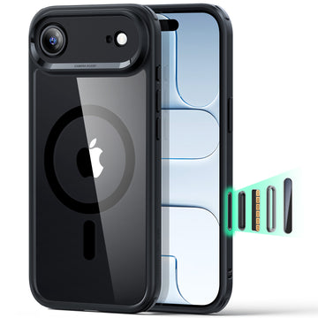 iPhone Air Classic Hybrid Magnetic Case (Camera Control) - Clear Black  Product type