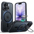iPhone 17 Classic Hybrid Magnetic Case (Camera Control, Stash Stand) - Frosted Black  Product type