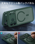 iPhone 17 Pro Max Classic Hybrid Magnetic Case (Camera Control) - Frosted Green  Product type