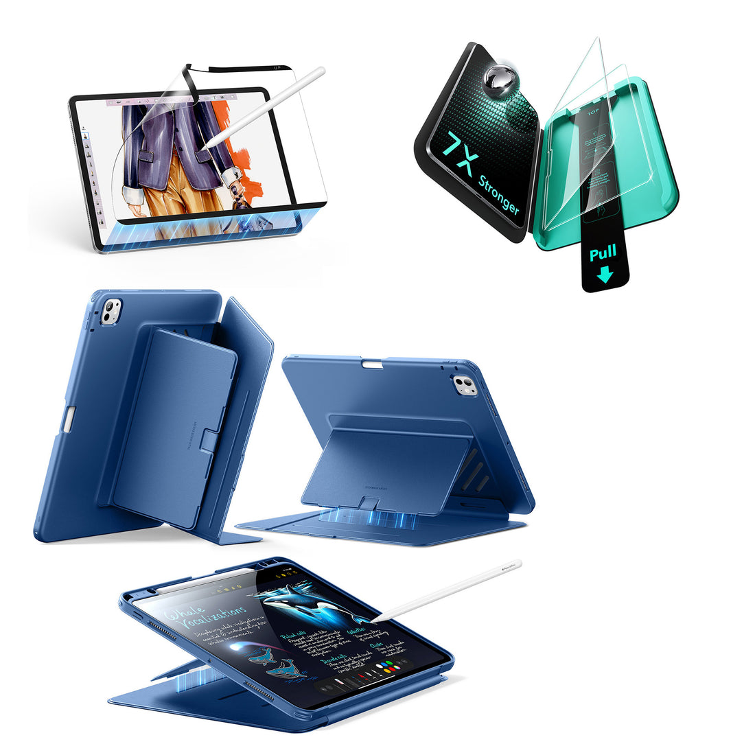 iPad Pro 11ʺ (2025) Flip Transformation Bundle - Navy Blue  Product type