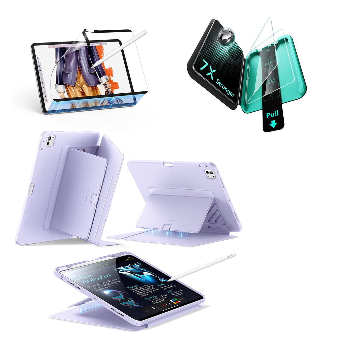 iPad Pro 11ʺ (2025) Flip Transformation Bundle - Purple  Product type