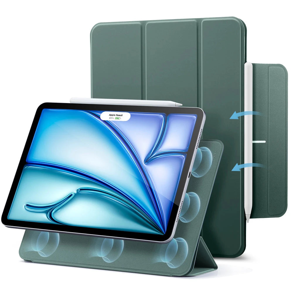 iPad Air 11″ (2025) Rebound Magnetic Case - Green - ESR