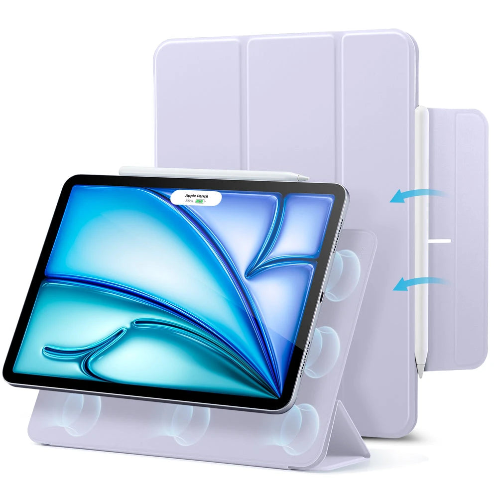iPad Air 11″ (2025) Rebound Magnetic Case - Light Purple - ESR