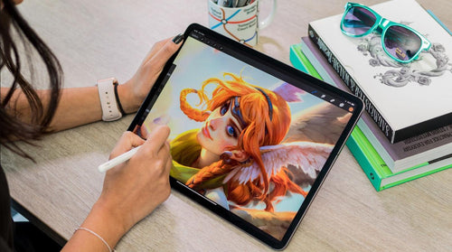 iPad Pro 12.9 2021専用　紙のような質感の液晶保護フィルム