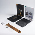 iPad Pro 13インチ(M5) 2025用 Shiftマグネットケース＆Armorite® Proガラス保護フィルム（UltraFitトレイ付き）セット - チタニウム  Product type