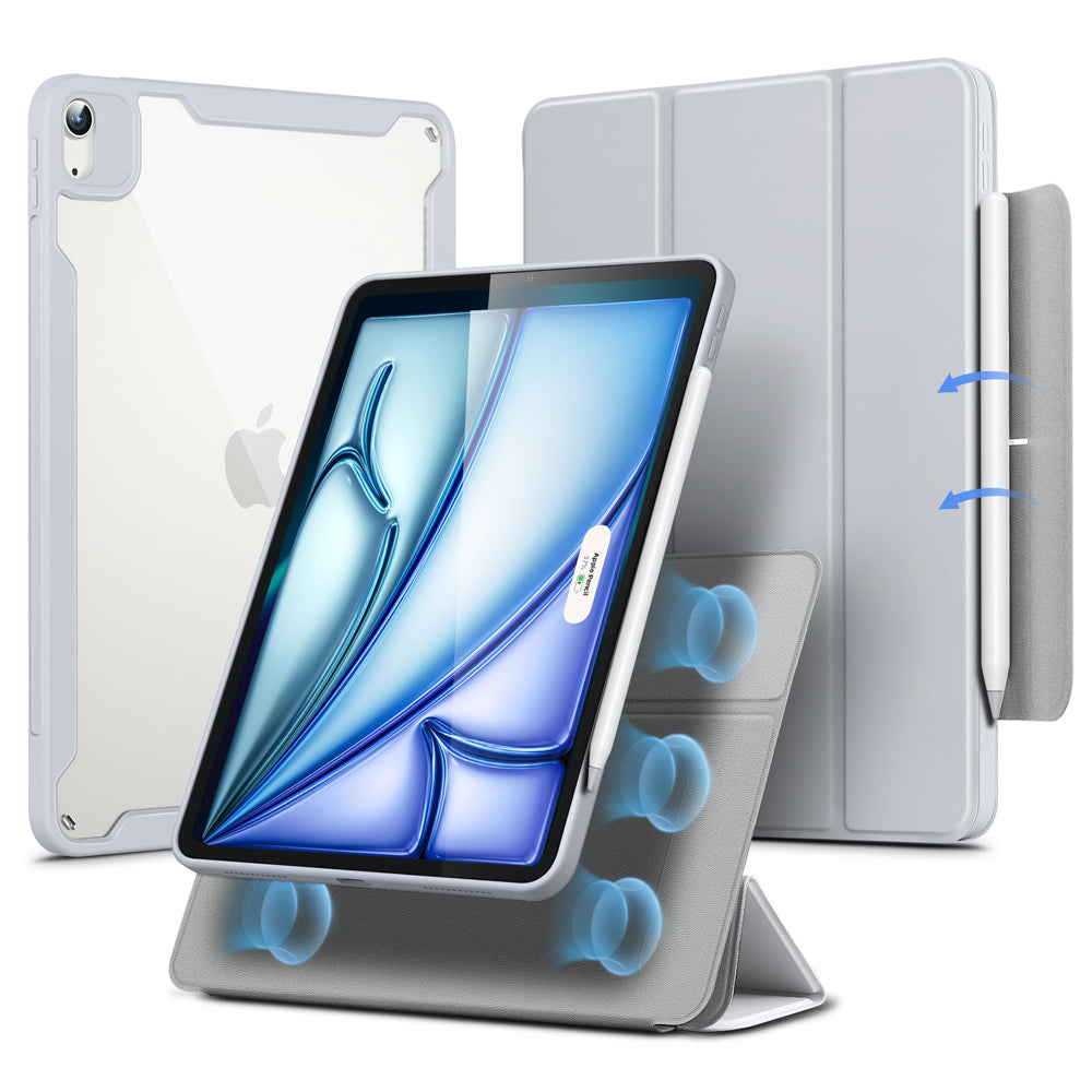 iPad Air 11インチ (M4) 2026 Reboundハイブリッドケース 360 - グレー  Product type