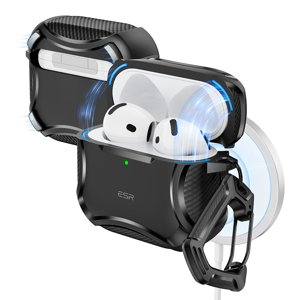 AirPods 5 Cyber Tough Magnetic Case - Black  Product type