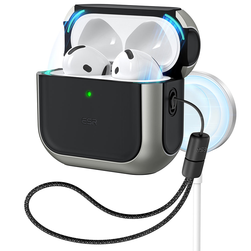 AirPods 5 Orbit Hybrid Magnetic Case - Titanium  Product type