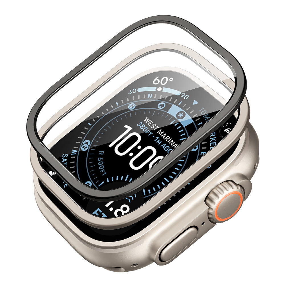 Apple Watch Ultra 4 Armorite Screen Protector (Bezel) - Titanium / Black  Product type
