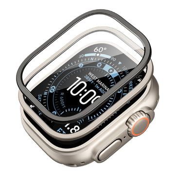 Apple Watch Ultra 4 Armorite Screen Protector (Bezel) - Titanium / Black  Product type