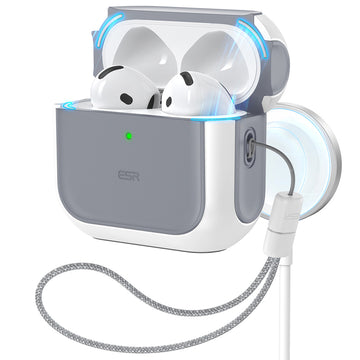 AirPods 5 Orbit Hybrid Magnetic Case - White  Product type
