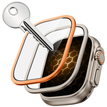 Apple Watch Ultra 4 Armorite® Pro Screen Protector (Bezel) - Titanium / Orange  Product type