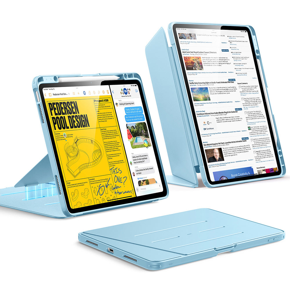 iPad Air 13インチ (M4) 2026 Flipマグネットケース（スタイラスホルダー付き）- スカイブルー  Product type