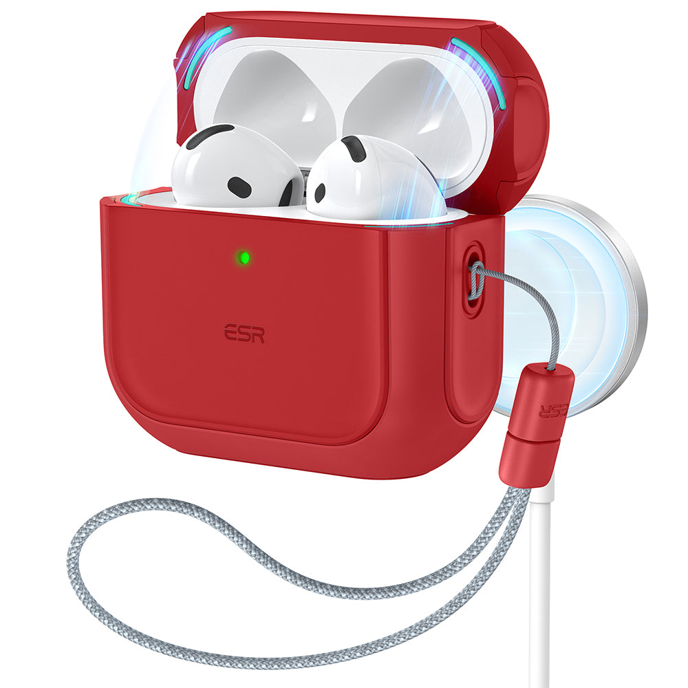 AirPods 5 Orbit Hybrid Magnetic Case - Red  Product type