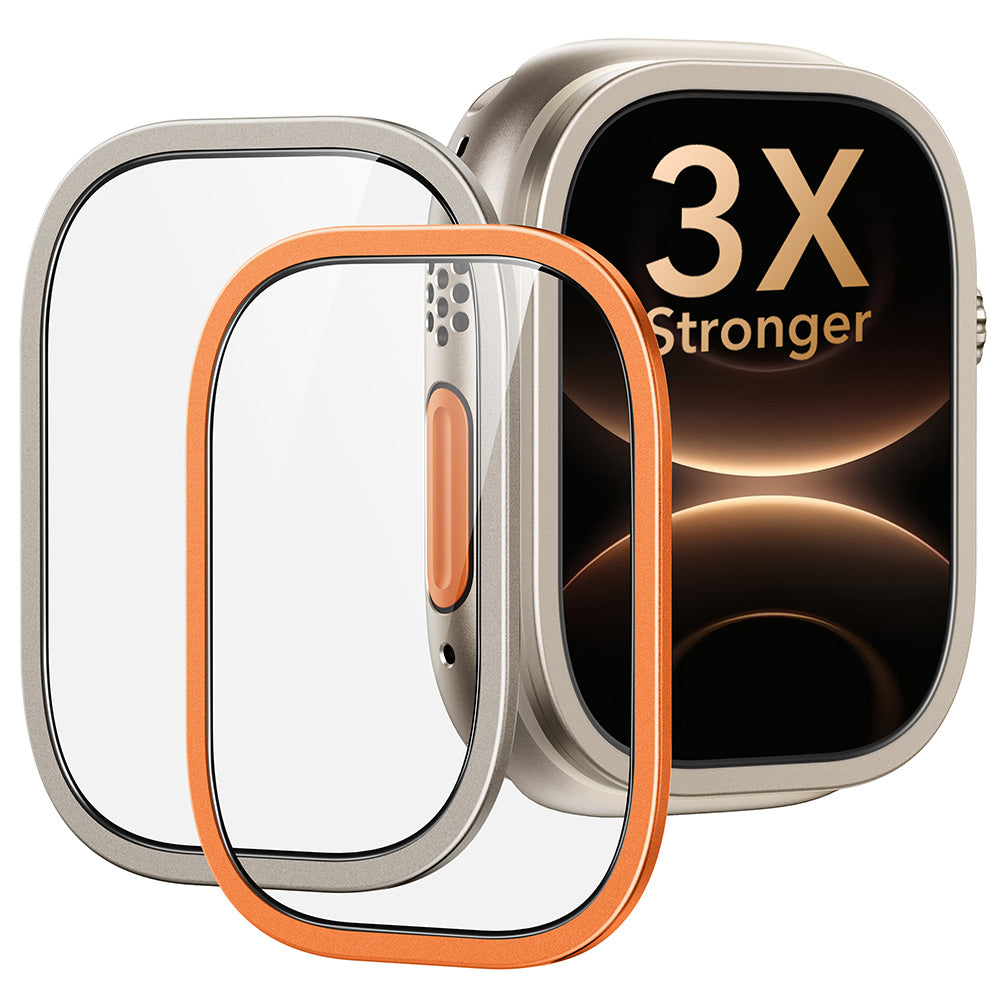 Apple Watch Ultra 3 Armorite® Pro スクリーン保護フィルム（ベゼル）- チタニウム/オレンジ  Product type