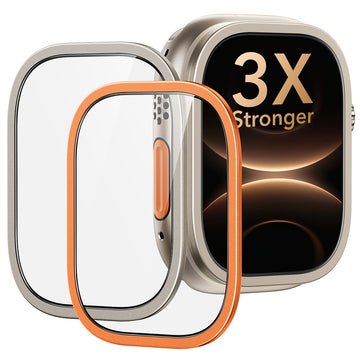 Apple Watch Ultra 3 Armorite® Pro スクリーン保護フィルム（ベゼル）- チタニウム/オレンジ  Product type