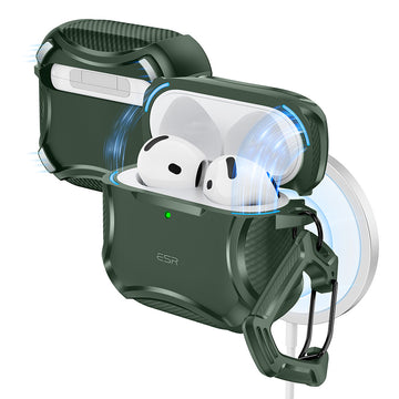 AirPods 5 Cyber Tough Magnetic Case - Green  Product type