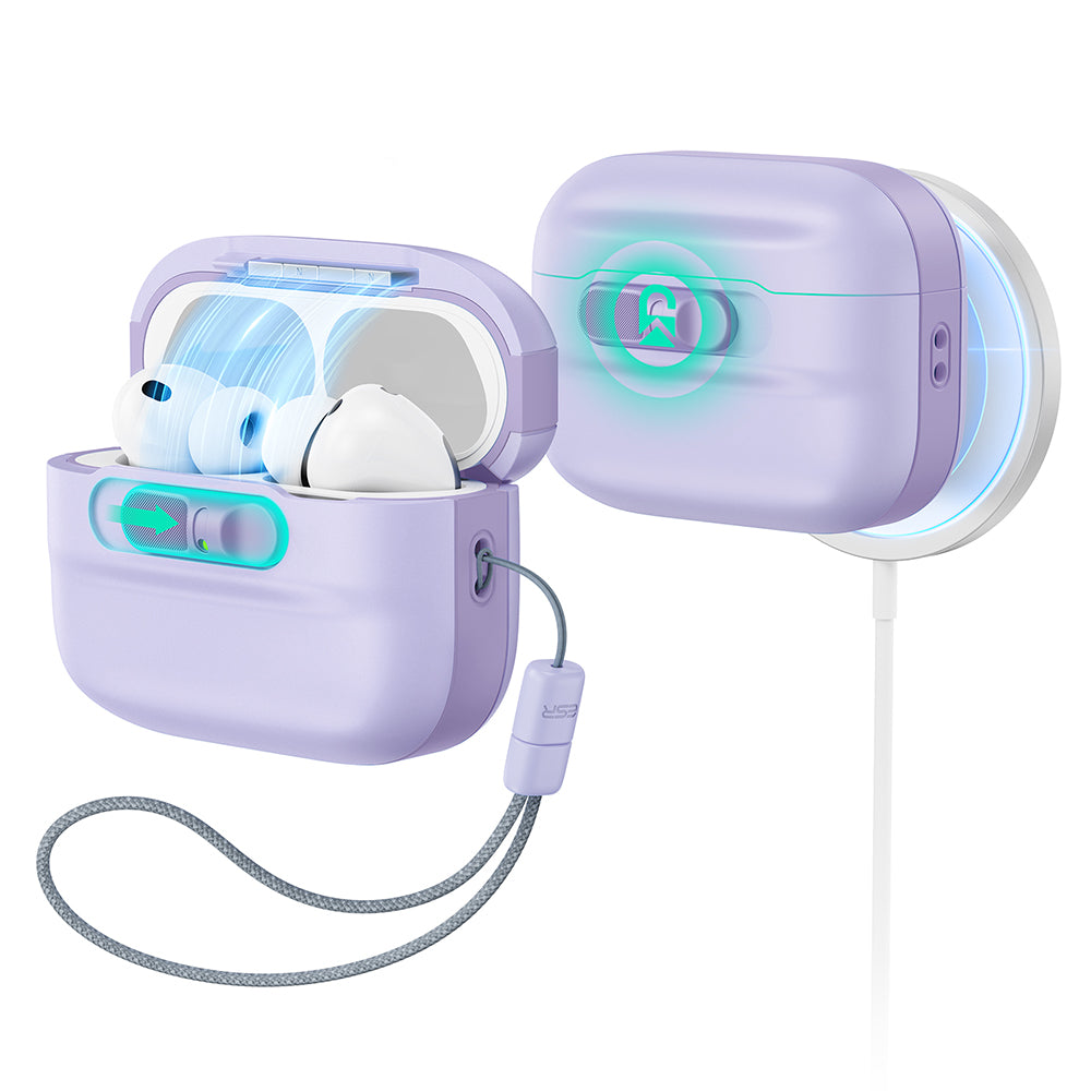 AirPods Pro 3 Pulse フリックロック™マグネットケース - ライトパープル  Product type