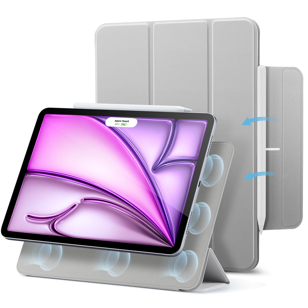 iPad Air 13インチ (M4) 2026 Reboundマグネットケース - グレー  Product type