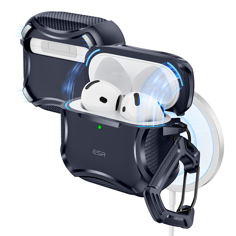 AirPods 5 Cyber Tough Magnetic Case - Navy Blue  Product type