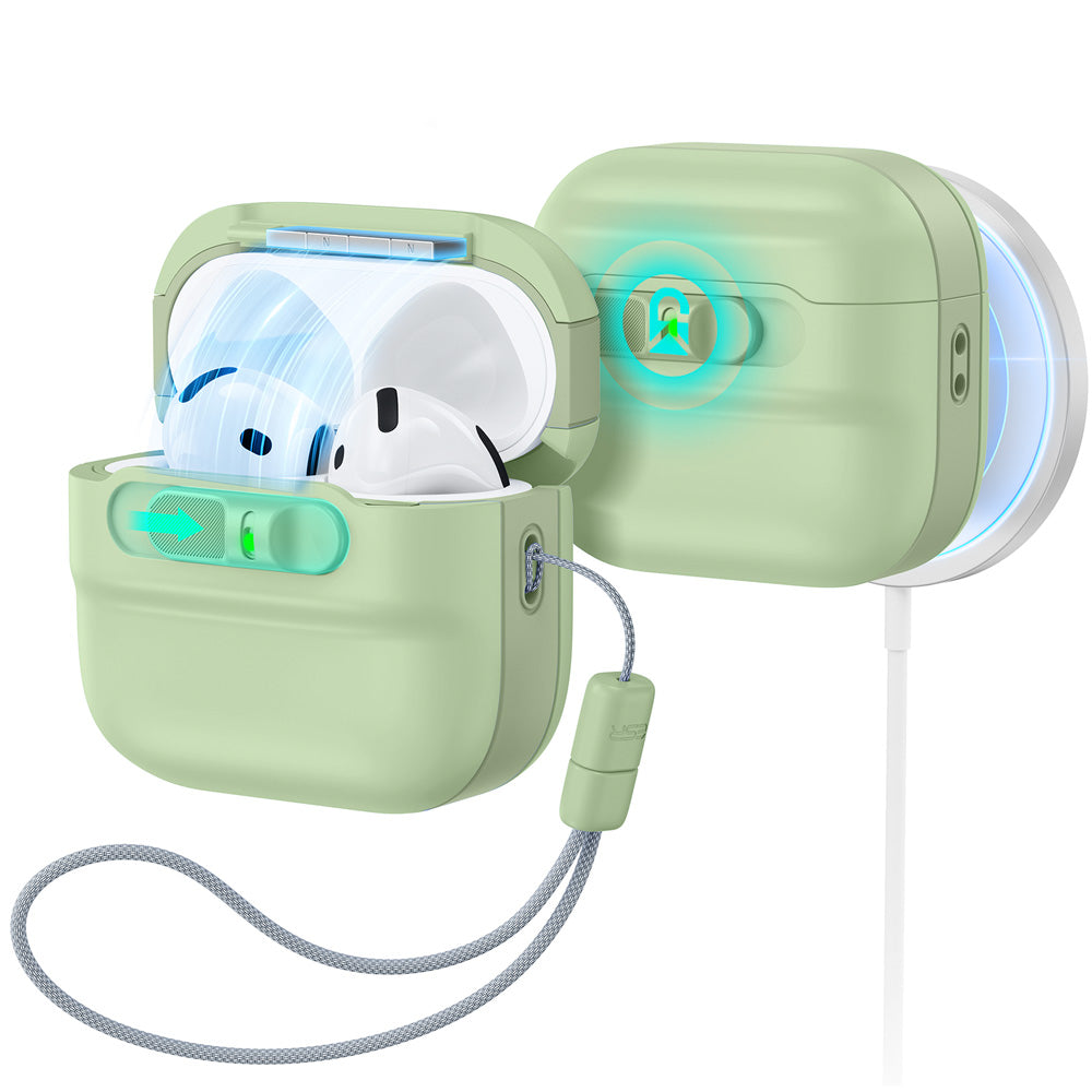 AirPods 5 Pulse FlickLock マグネットケース - ライトグリーン  Product type