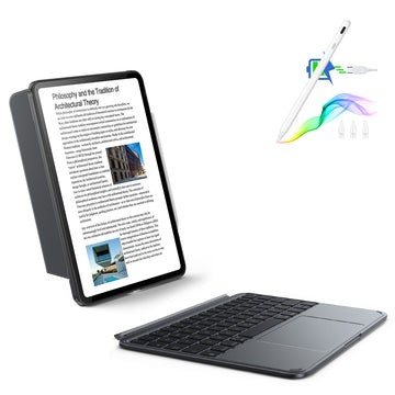 iPad Air 11インチ (M4) 2026用 Shiftキーボードケース(脱着可能)＆デジタルペンシル - JPレイアウト(ダークグ  Product type