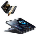iPad Pro 13インチ(M5) 2025用 Flipマグネットケース（ペンホルダー付き）＆Armorite® Proガラス保護フィルム（UltraFitトレー付き）セット - ブラック  Product type