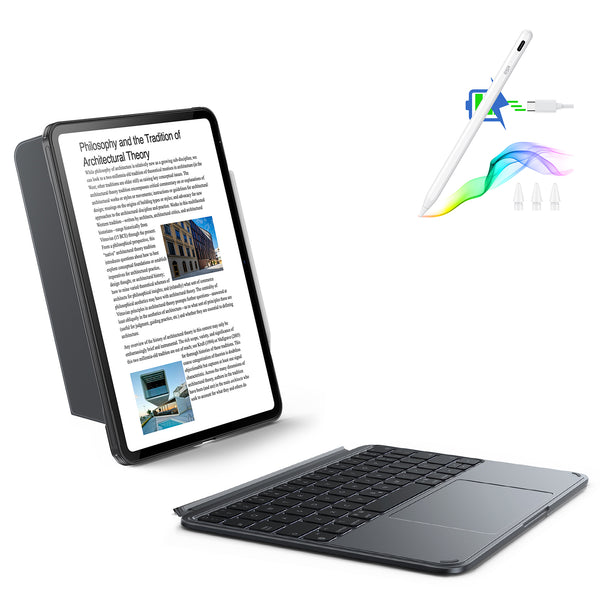 iPad Air 13 M4 キーボード ケース JIS配列 脱着式 縦横スタンド