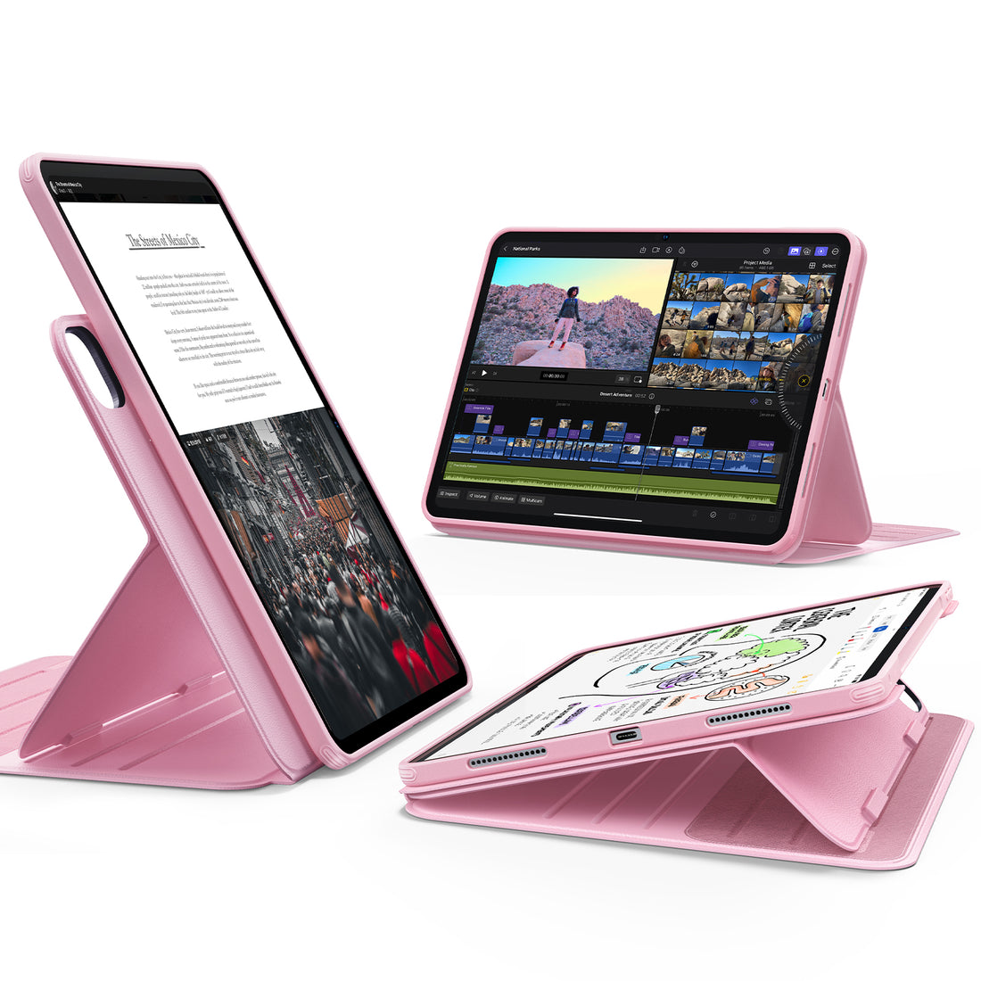 iPad Pro 13ʺ (2025) Shift Magnetic Case- Pink  Product type
