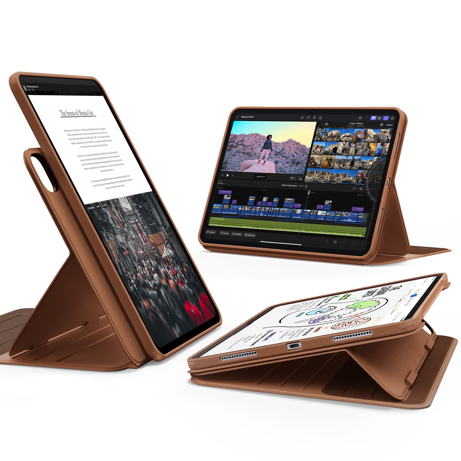iPad Pro 11ʺ (2025) Shift Magnetic Case - Brown  Product type